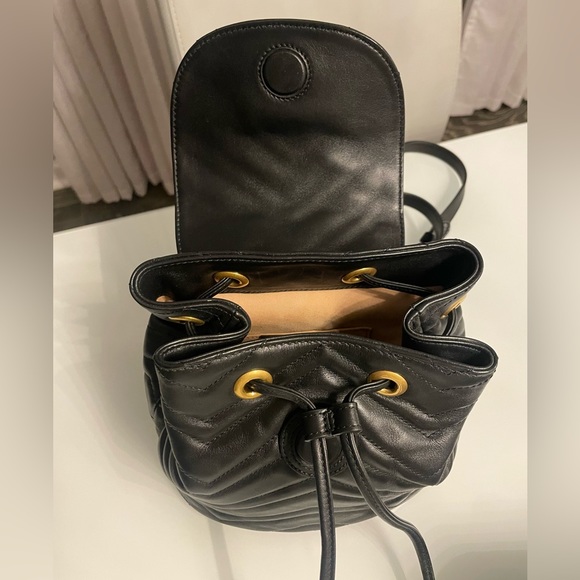 GG Marmont Mini Backpack - Picture 3 of 14